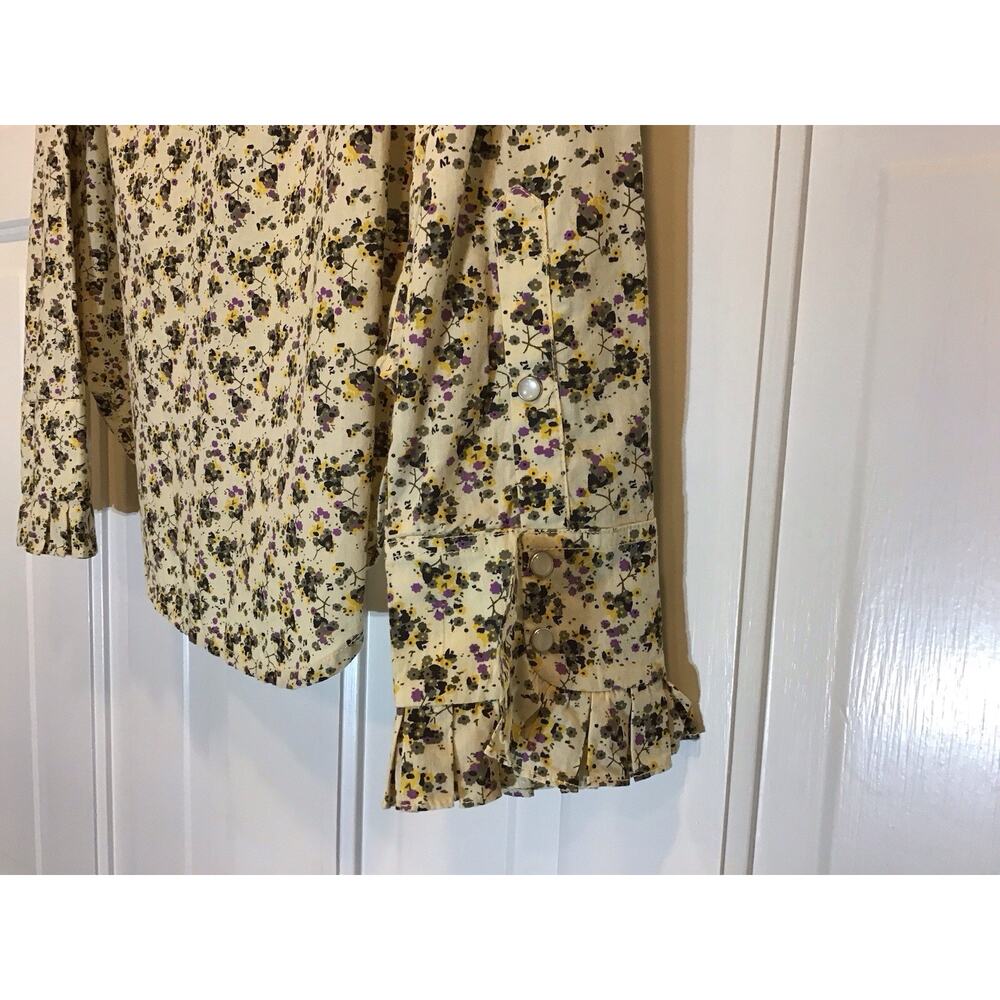 Zadig & Voltaire Trissy Mix Cotton Shirt Sz S 2020 Runway Collection Designer - Picture 7 of 12
